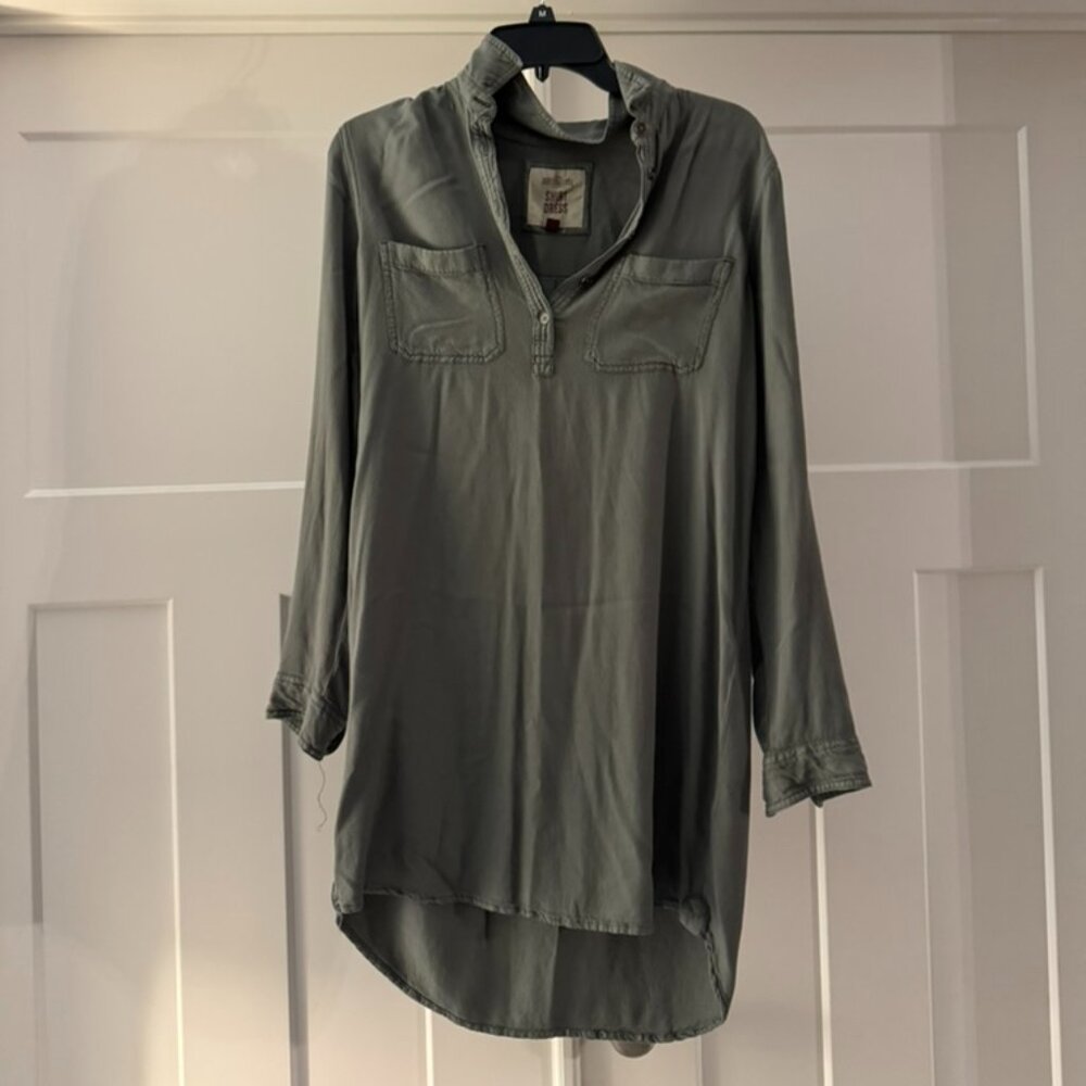 Silver Jeans Co. Green Utility Tunic Top – Women’s Medium